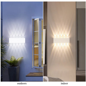 Lâmpada de Alumínio LED, Lâmpada de Parede, Impermeável IP65